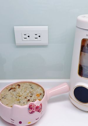 皮蛋瘦肉粥~豆漿機食譜 的食譜成品照片