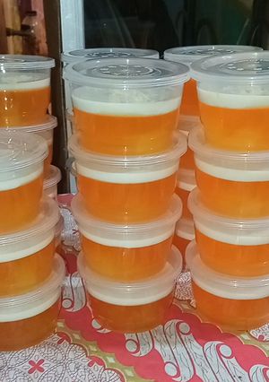 Foto resep Puding fla Mangga