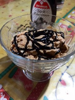 Una foto de Helado de dulce de leche