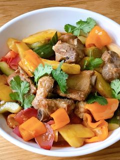 Hình của món Sườn Xào Chua Ngọt.