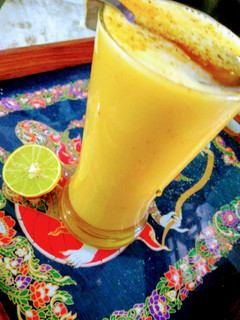 A picture of Orange &Sweet Lime Juice.