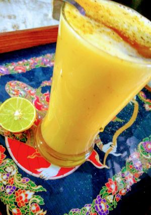 A picture of Orange &Sweet Lime Juice.
