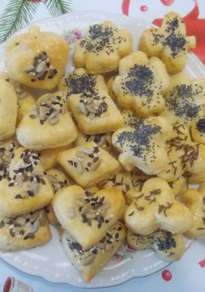 Parmezános apró süti recept fotója