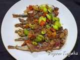 Tumis Ikan Asin Rebus