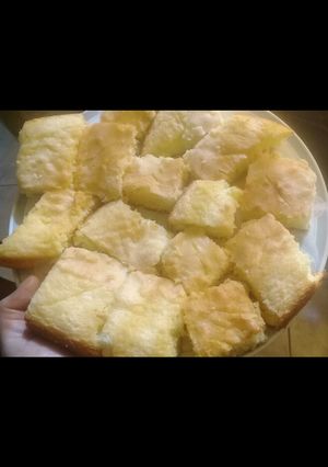 Una foto de Torta de limón esponjosa rápida