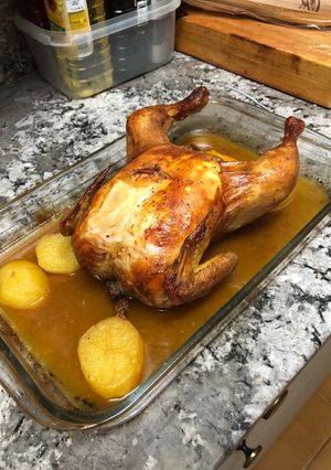 Una foto de Pollo Inyectado
