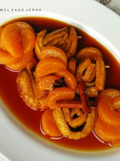 Foto resep Pisang Karamel Saus Jeruk