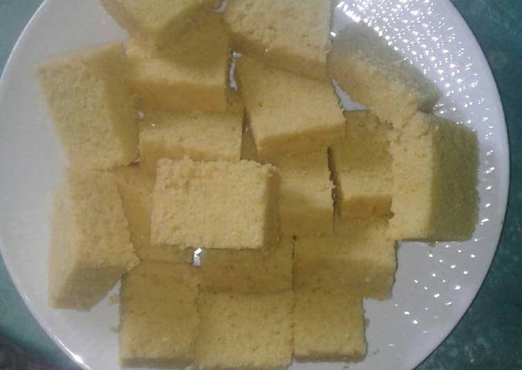 Resep Bolu kukus jagung smooth Anti Gagal