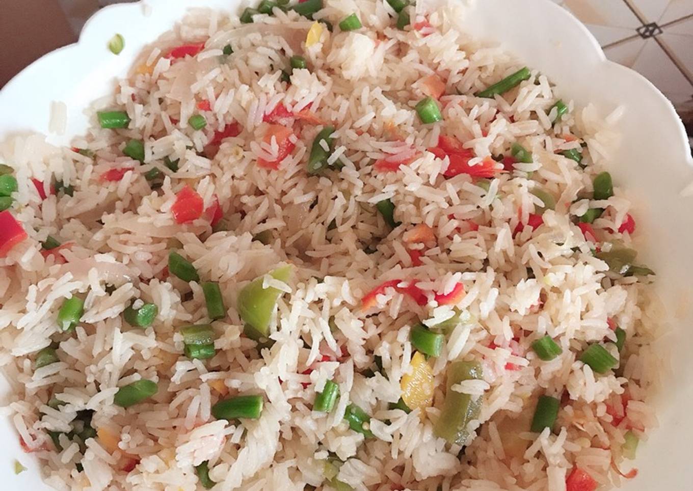 Vegetable rice