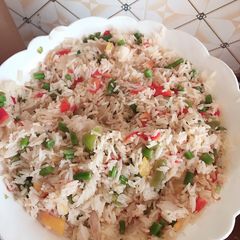 A picture of Vegetable rice.