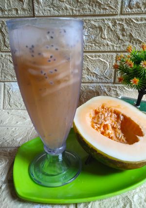 Foto resep Es Blewah Selasih