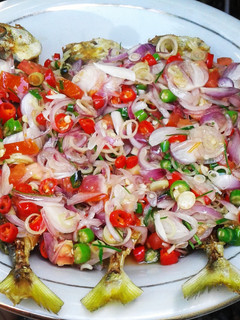 Foto resep Ikan goreng sambal matah