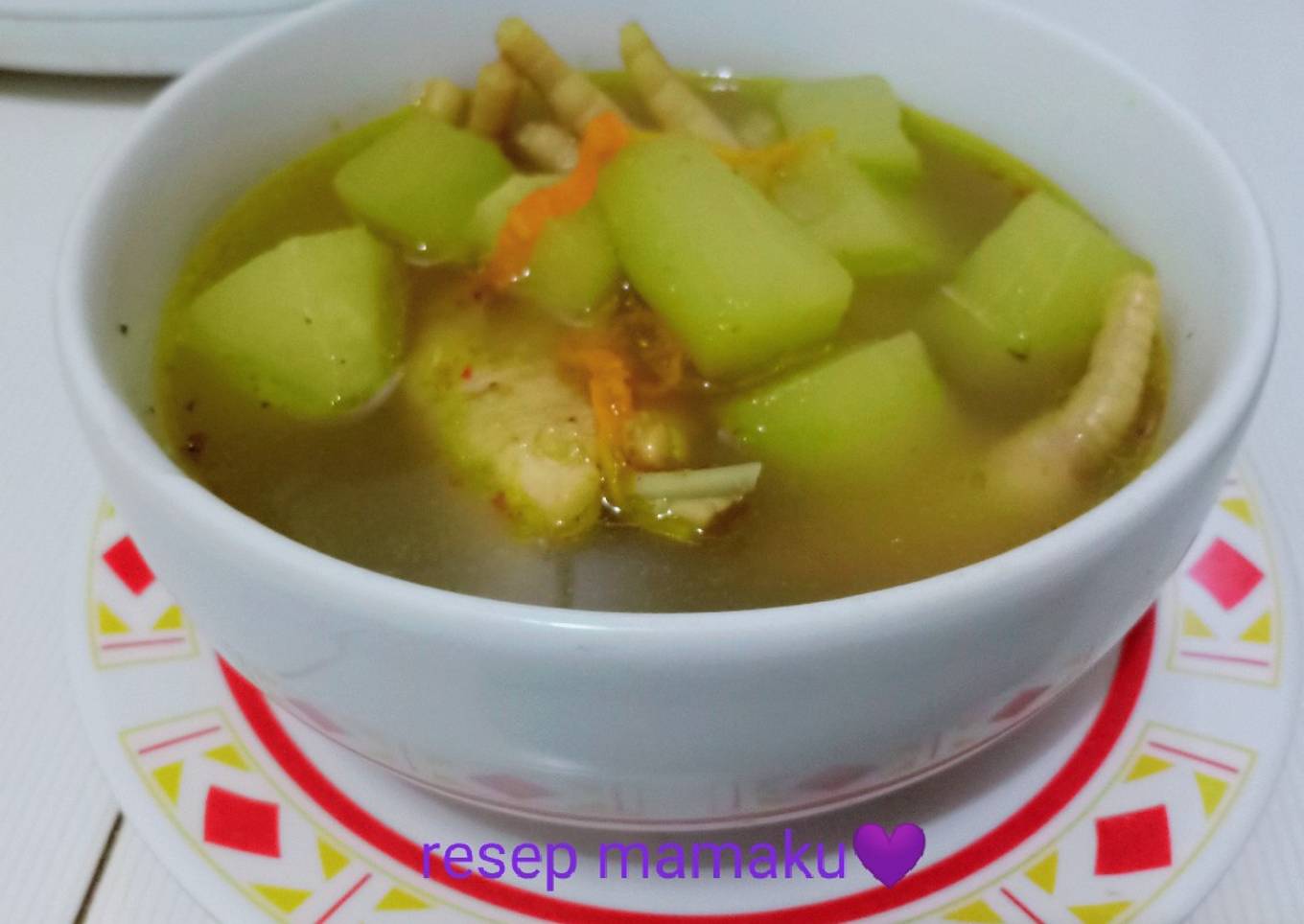 Ceker kuah bumbu geneb