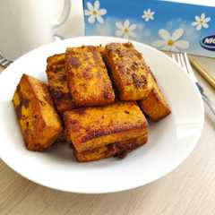 A picture of Tahu Goreng Bumbu Kuning.