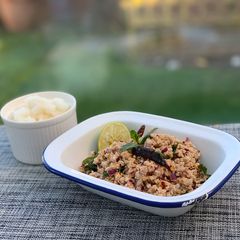 A picture of Larb Moo (Minced Pork Spicy Salad).