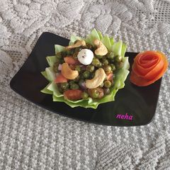 English chaat A picture of English chaat.
