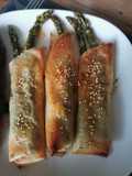 Brick asperge feta