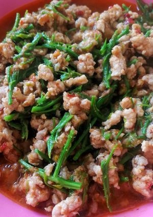 รูปของ แกงหมูสับชะอม