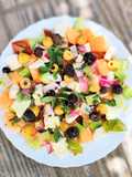 Salade patchwork à la grecque