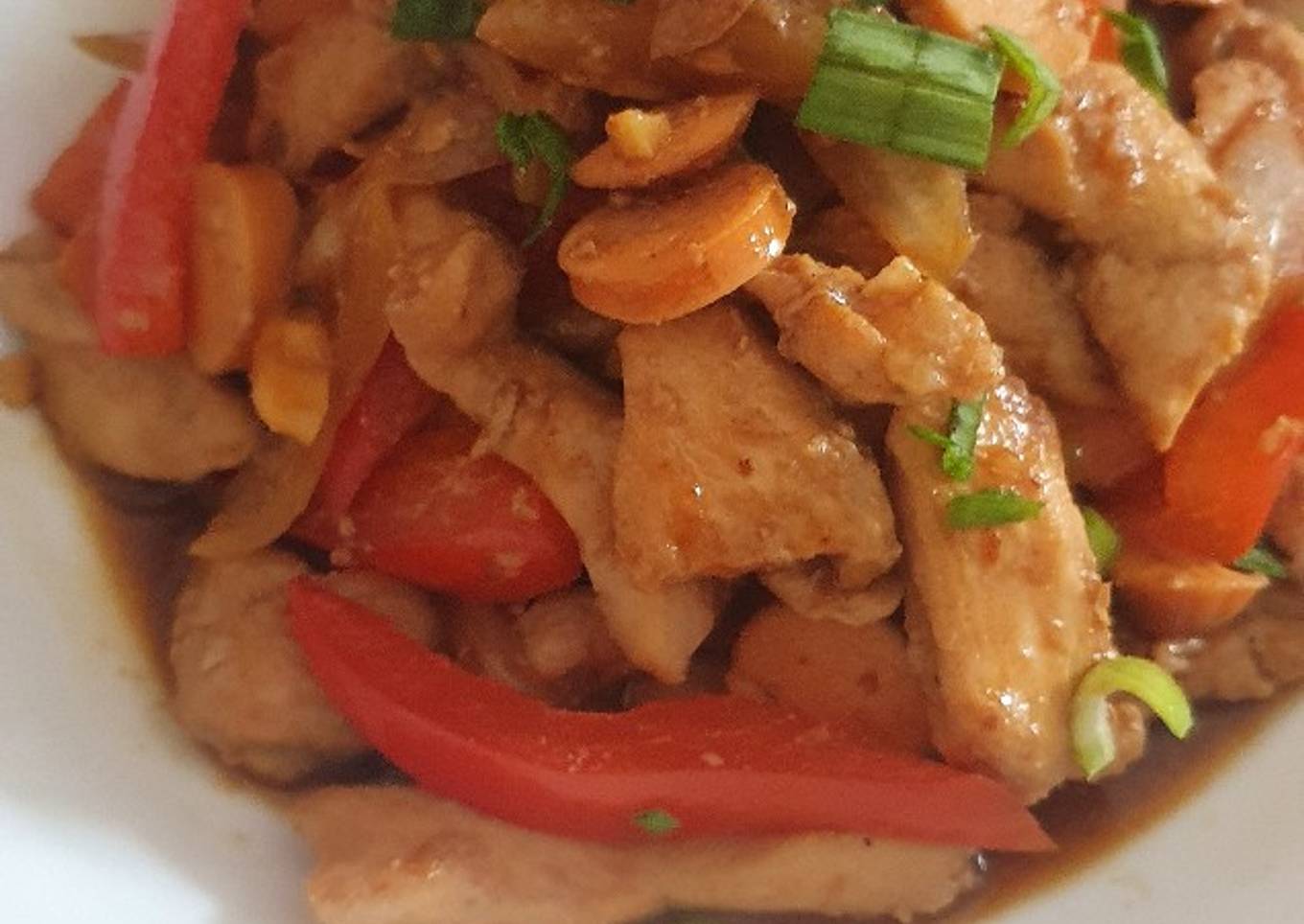 Chicken n Sausages Teriyaki