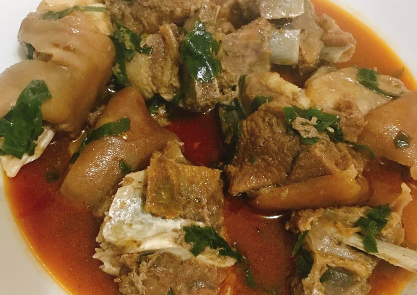 Goat peppersoup