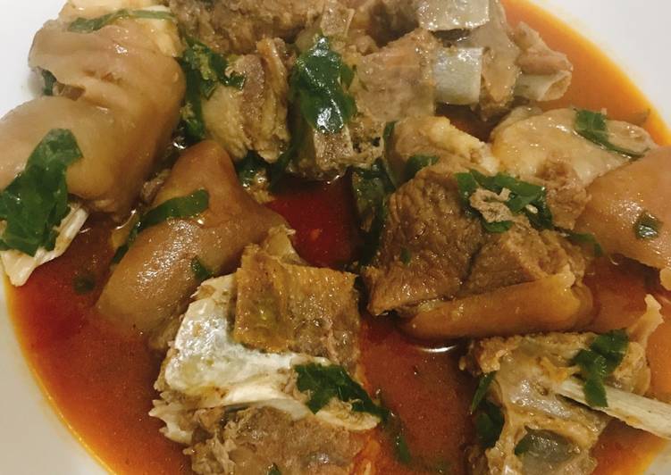 Recipe of Quick Goat peppersoup