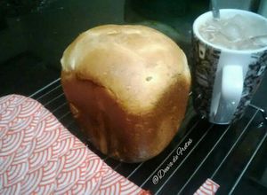 Foto resep Cheese Soft Bread Loaf (w/ Bread Maker) - so simple & soft
