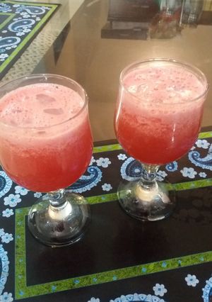 A picture of Watermelon blast #cookpadramadan.