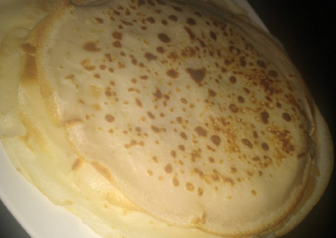 Creps de dulce de leche (panqueques)