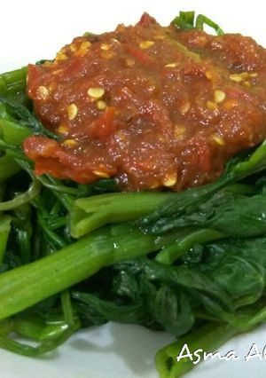 Foto resep Rujak kangkung ala mama mertua