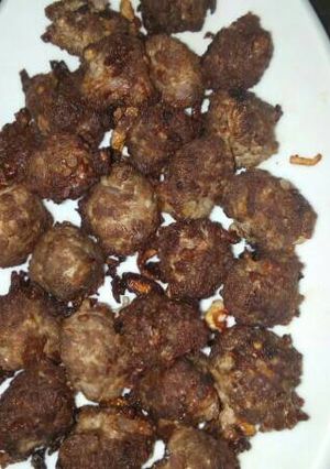 A picture of Beef meatballs.