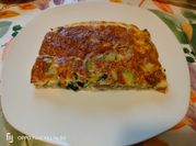 Una foto di frittata menta