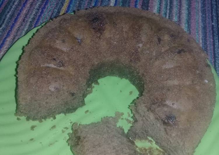 Bolu pisang gula merah