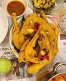 Gà hấp mắm nhĩ