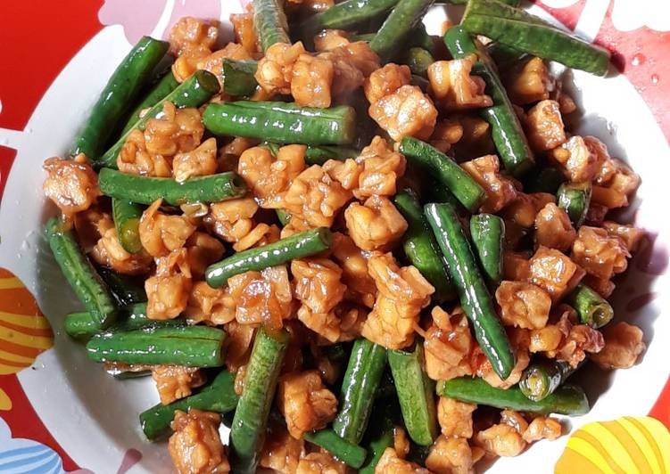 Resep 25. Oseng Tempe Kacang Panjang oleh Rosyida Annissa - Cookpad