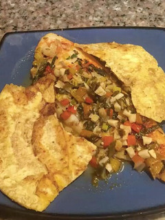 Una foto de Pescado seco al horno- Tilapia en horno