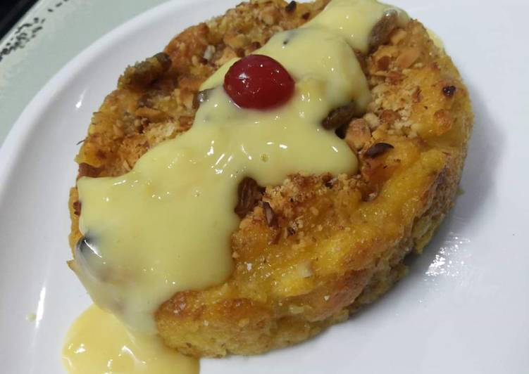 Simple Way to Make Any-night-of-the-week Bread Custard Pudding