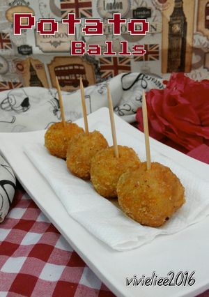 Foto resep Potato Balls (MPASI 1+)