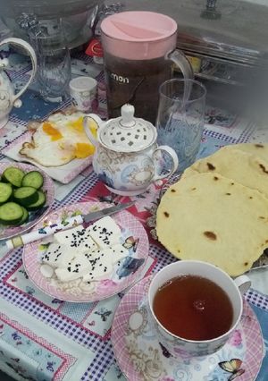 عکسی از دستور نان راحت و آسان
