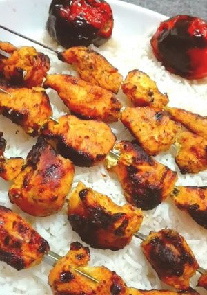 عکسی از دستور جوجه کباب رستورانی