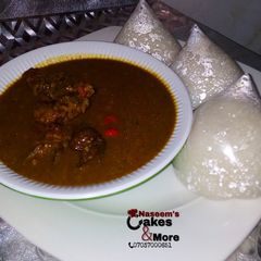 A picture of Tuwon shinkafa miyar busasshiyar kubewa.
