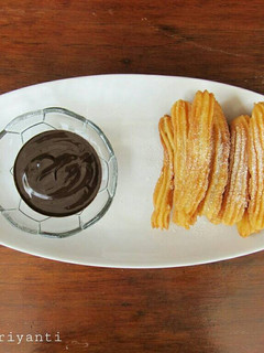 Foto resep Churros Saus Coklat