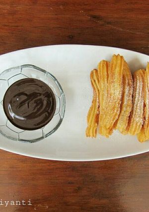 Foto resep Churros Saus Coklat