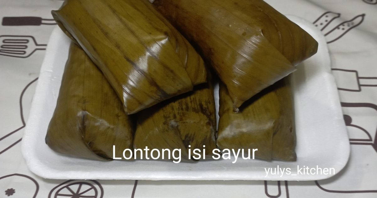 Lontong isi Sayur