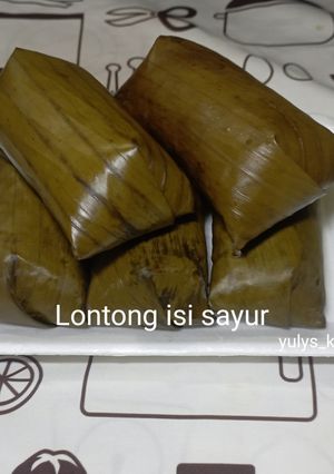 Foto resep Lontong isi Sayur