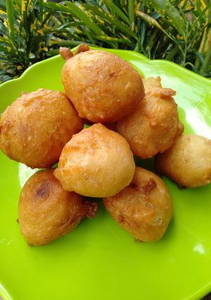 Foto resep Kue bohong/roti goreng empuk dan menul