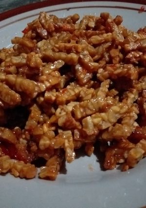 Foto resep Tempe goreng manis