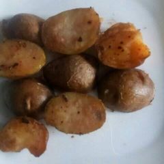 Baked potatoes A picture of Baked potatoes.
