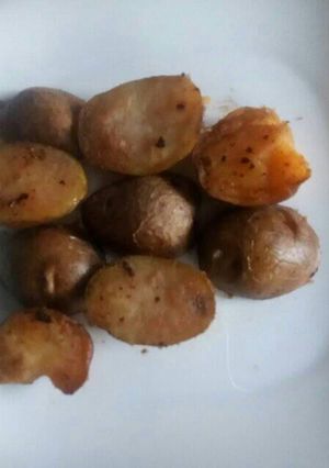 A picture of Baked potatoes.