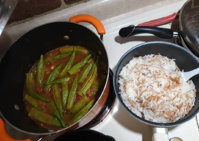 Chicken and Okra stew